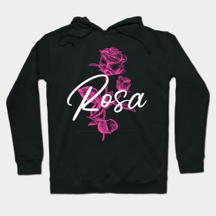 Pink rose Hoodie